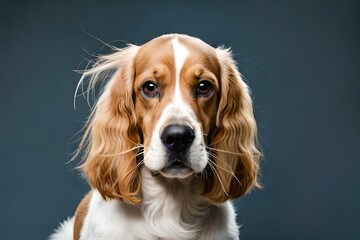 cavalier king  spaniel dog by AI generating