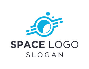 Logo design about Space on a white background. made using the CorelDraw application.