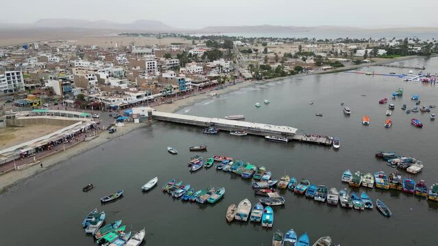 paracas coast in ica peru