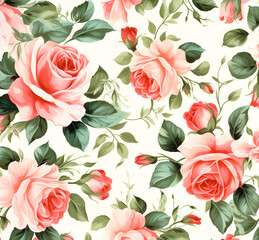 Rose Floral Pattern