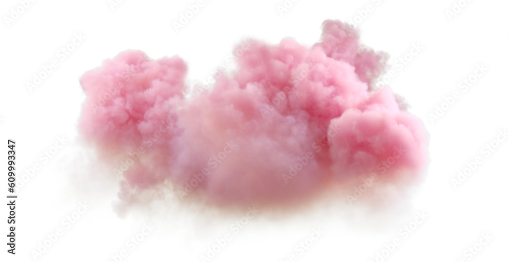Poster dim clouds romantic dusk weather on transparent backgrounds 3d rendering png