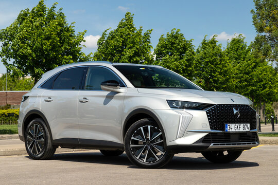 DS 7 E-Tense is a luxury hybrid electric vehicle produced by DS Automobiles.