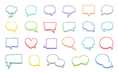 pop-up bubble with text space color full style for design and decoration.