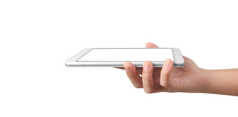 Hands holding tablet. tablet  png