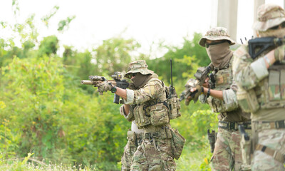 Special operations forces, Study geography and plan an attack on the enemy.