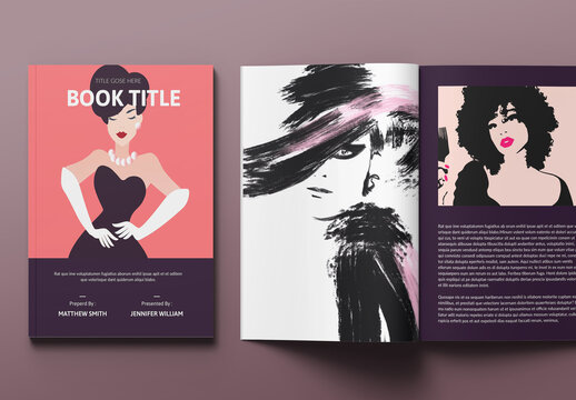 Book Brocheur Template