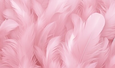 Fototapeta na wymiar a close up of pink feathers with a white background and a pink background with a white background and a pink background with a white background. generative ai