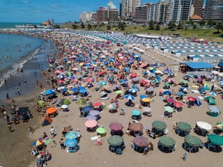 Bristol Beach, Mar del Plata, Buenos Aires, Argentina.