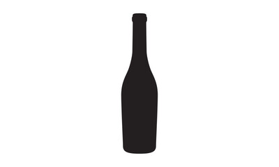 wine bottle logo 
