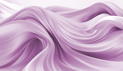 Fototapeta premium soft waves in pastel purple colors, ai generated