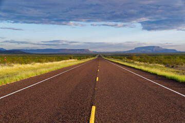 Straße in Texas