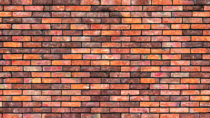 Brick seamless texture red brick wall concrete