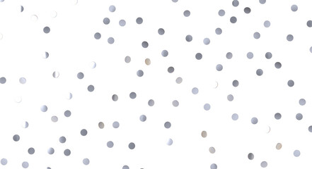  Sky confetti flying in the sky during Pride parade  - Silver Holographic PNG