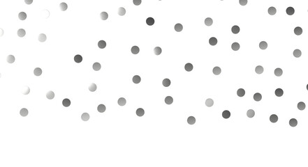 confetti - Silver Holographic PNG