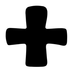 plus glyph icon style