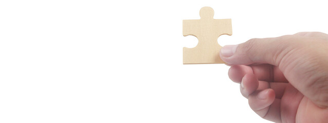 Connecting jigsaw puzzle. Business solutions success