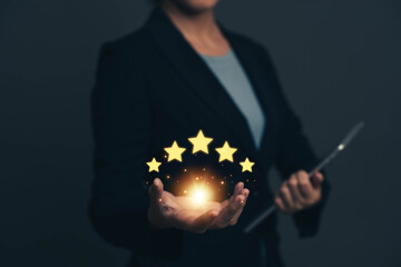 The after-service rating concept to assess the satisfaction of those receiving services.