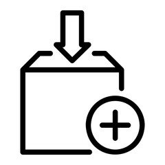 box line icon