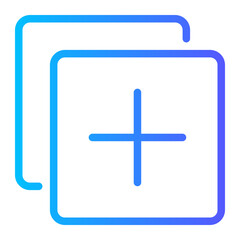 Obraz premium create gradient icon