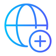global gradient icon