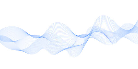 Abstract flowing wave lines. Design element for technology, science, modern concept.vector eps 10