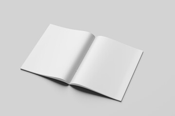 A4 Brochure Magazine Mockup