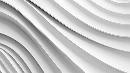 Fototapeta premium abstract white background with waves