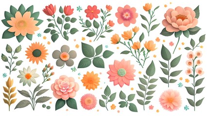 illustration seamless flowers background Vector of a seamless floral pattern  for Wedding, anniversary, birthday and party. Design for banner, poster, card