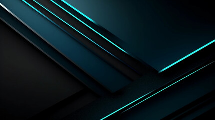 Obraz premium abstract dark blue metalic background with lines