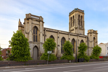 Fototapeta na wymiar The Trinity Cheltenham Church, an Evangelical, charismatic Anglican church in Cheltenham, Gloucestershire, England, UK.