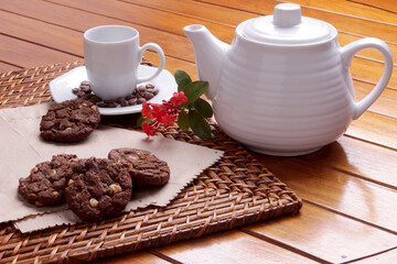 cookies and tea