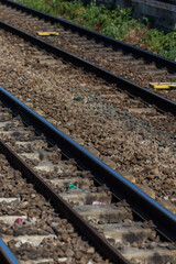 railway track in the countryside