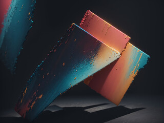 Fondo Abstracto, colores pasteles 