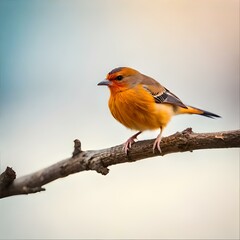 Fototapeta premium robin on branch