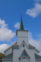 Fototapeta na wymiar Norwegen Kirche