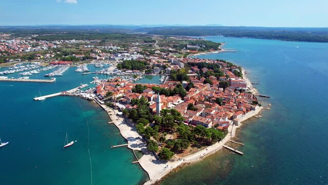 Novigrad - Istrien - Croatia
An aerial view with the drone over the beautiful town of Novigrad