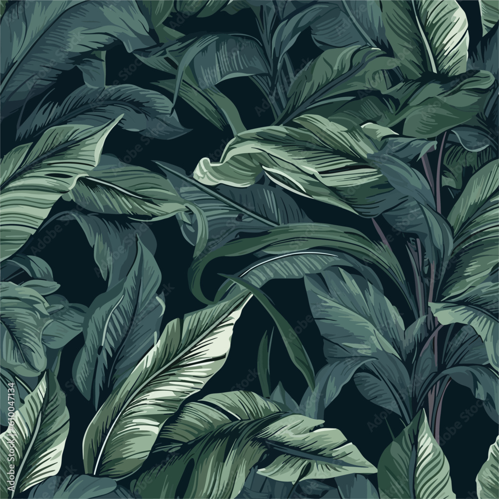 Sticker Seamless Colorful Tropical Leaves Pattern.

Seamless pattern of Tropical Leaves in colorful style. Add color to your digital project with our pattern!
