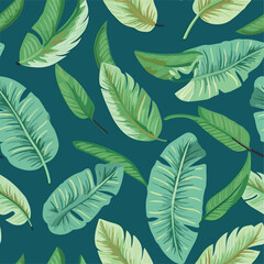 Seamless Colorful Tropical Leaves Pattern.

Seamless pattern of Tropical Leaves in colorful style. Add color to your digital project with our pattern!
