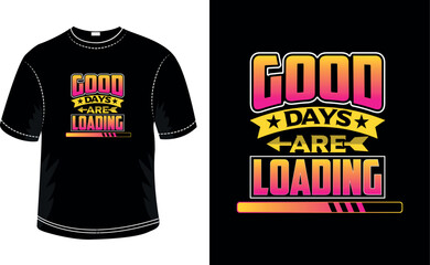 Motivational t-shirt design template