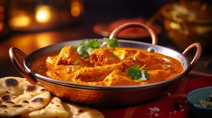 indian curry with chicken 
