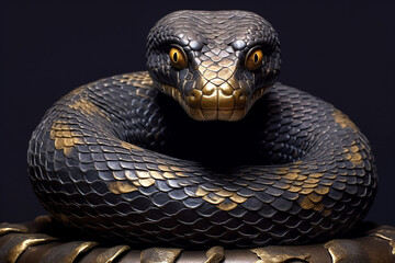 Obraz premium close up of a snake