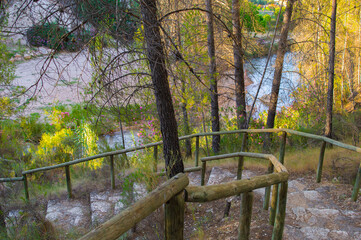 road to the lake