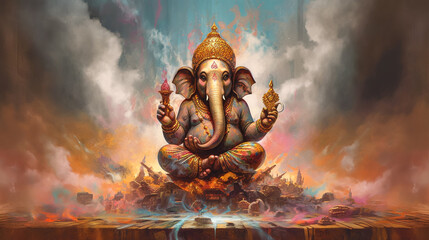 Painting of Lord Ganesha