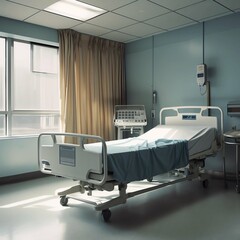 a hospital room
