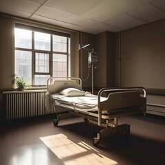 a hospital room