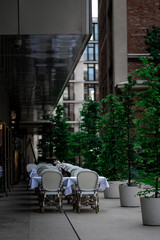 Empty restaurant 