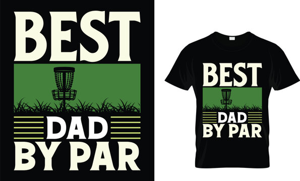 best dad by par t-shirt
