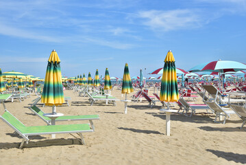 Spiaggia della Riviera Romagnola