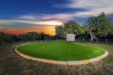 a home putting golf green 