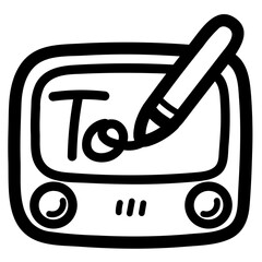 telesketch line icon style